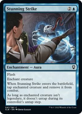 Stunning Strike card from Commander Legends: Battle for Baldur's Gate