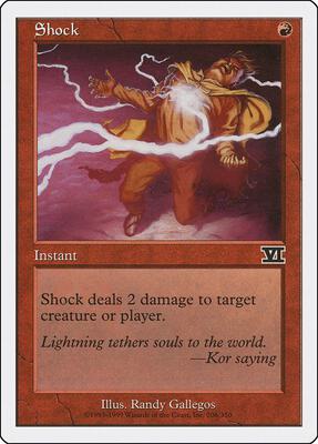 Shock card from Classic Sixth Edition