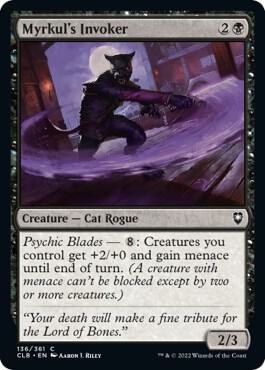 Myrkul's Invoker card from Commander Legends: Battle for Baldur's Gate