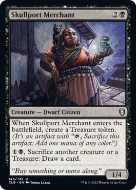 Skullport Merchant card from Commander Legends: Battle for Baldur's Gate