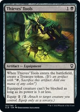 Thieves' Tools card from Commander Legends: Battle for Baldur's Gate