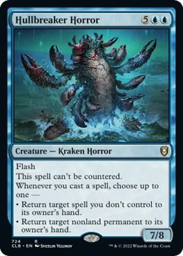 Hullbreaker Horror card from Commander Legends: Battle for Baldur's Gate