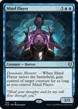 Mind Flayer card from Commander Legends: Battle for Baldur's Gate