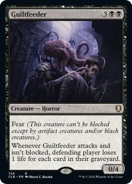 Guiltfeeder card from Commander Legends: Battle for Baldur's Gate