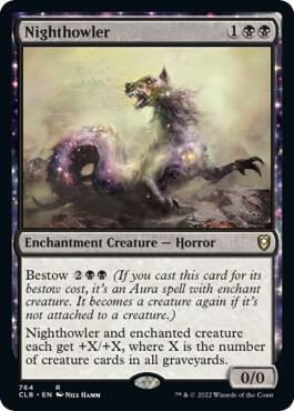 Nighthowler card from Commander Legends: Battle for Baldur's Gate