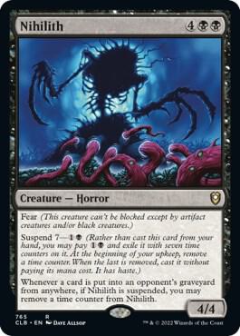 Nihilith card from Commander Legends: Battle for Baldur's Gate