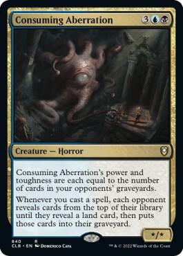Consuming Aberration card from Commander Legends: Battle for Baldur's Gate