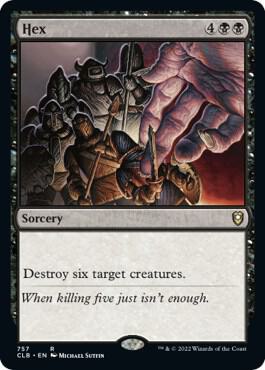 Hex card from Commander Legends: Battle for Baldur's Gate