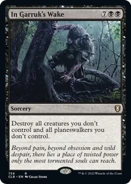 In Garruk's Wake card from Commander Legends: Battle for Baldur's Gate