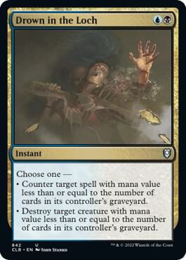 Drown in the Loch card from Commander Legends: Battle for Baldur's Gate