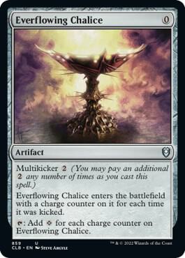 Everflowing Chalice card from Commander Legends: Battle for Baldur's Gate