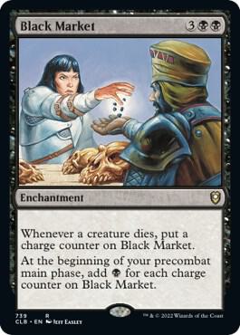 Black Market card from Commander Legends: Battle for Baldur's Gate