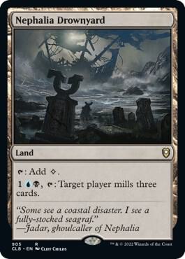 Nephalia Drownyard card from Commander Legends: Battle for Baldur's Gate