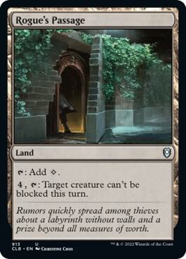 Rogue's Passage card from Commander Legends: Battle for Baldur's Gate