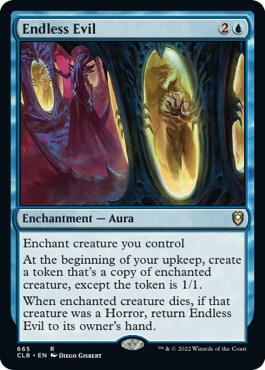 Endless Evil card from Commander Legends: Battle for Baldur's Gate