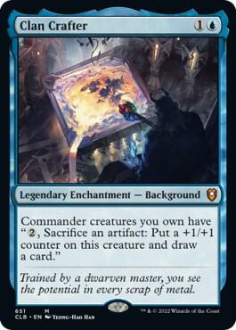 Clan Crafter card from Commander Legends: Battle for Baldur's Gate