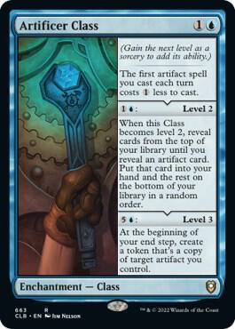 Artificer Class card from Commander Legends: Battle for Baldur's Gate