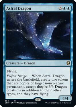 Astral Dragon card from Commander Legends: Battle for Baldur's Gate