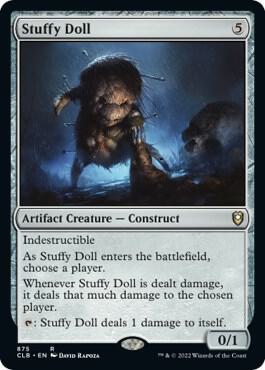 Stuffy Doll card from Commander Legends: Battle for Baldur's Gate