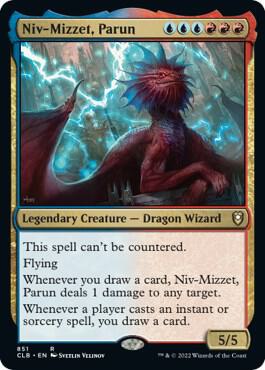 Niv-Mizzet, Parun card from Commander Legends: Battle for Baldur's Gate