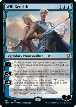 Will Kenrith card from Commander Legends: Battle for Baldur's Gate