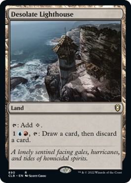 Desolate Lighthouse card from Commander Legends: Battle for Baldur's Gate