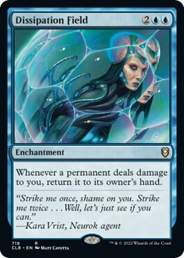 Dissipation Field card from Commander Legends: Battle for Baldur's Gate