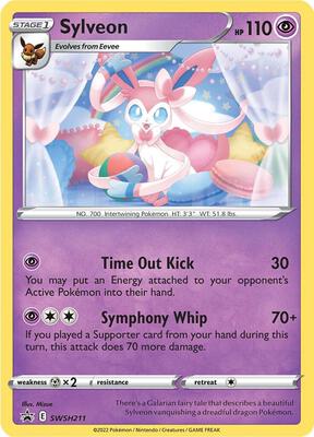 Sylveon - SWSH211 card from SWSH: Sword & Shield Promo Cards