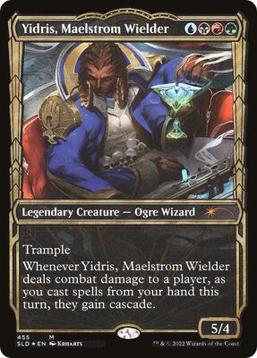 Yidris, Maelstrom Wielder (Gilded Foil) card from Secret Lair Drop Series