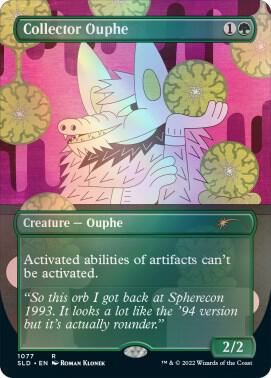 Collector Ouphe card from Secret Lair Drop Series