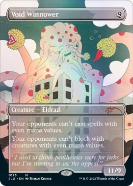 Void Winnower (1075) card from Secret Lair Drop Series