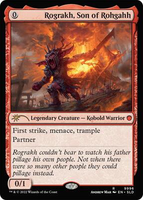 Rograkh, Son of Rohgahh card from Secret Lair Drop Series