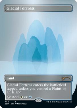 Glacial Fortress card from Secret Lair Drop Series