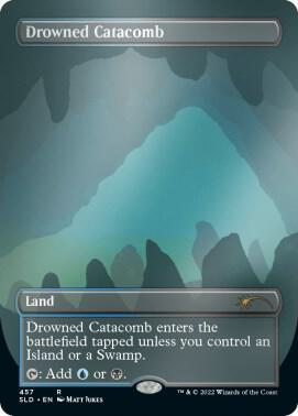 Drowned Catacomb card from Secret Lair Drop Series