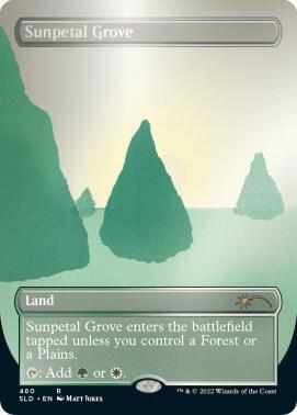 Sunpetal Grove card from Secret Lair Drop Series