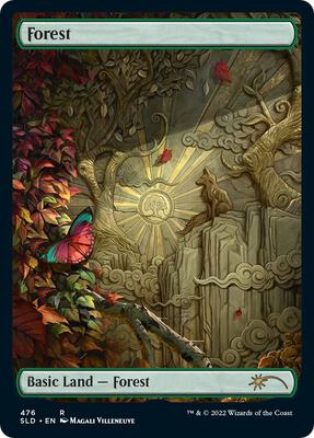 Forest (476) card from Secret Lair Drop Series