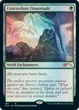 Concordant Crossroads card from Secret Lair Drop Series