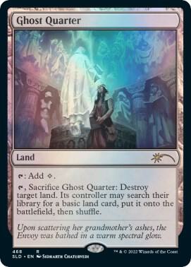 Ghost Quarter (468) card from Secret Lair Drop Series