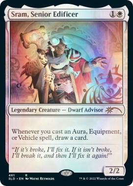 Sram, Senior Edificer card from Secret Lair Drop Series
