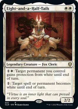 Eight-and-a-Half-Tails card from Commander Legends: Battle for Baldur's Gate