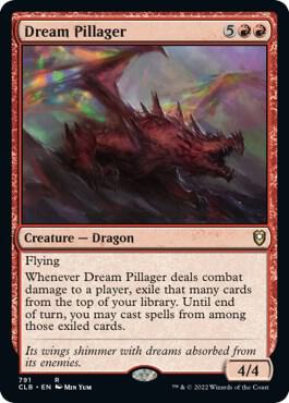 Dream Pillager card from Commander Legends: Battle for Baldur's Gate