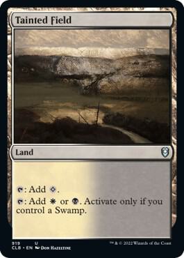 Tainted Field card from Commander Legends: Battle for Baldur's Gate