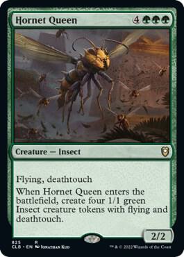 Hornet Queen card from Commander Legends: Battle for Baldur's Gate