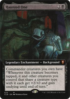 Haunted One (Extended Art) card from Commander Legends: Battle for Baldur's Gate