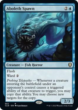 Aboleth Spawn card from Commander Legends: Battle for Baldur's Gate