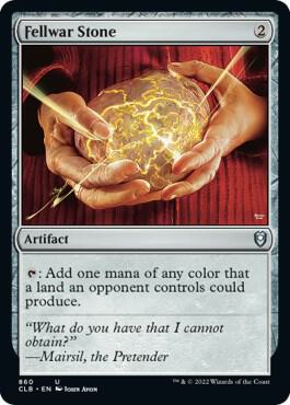 Fellwar Stone card from Commander Legends: Battle for Baldur's Gate