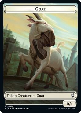 Goat Token card from Commander Legends: Battle for Baldur's Gate