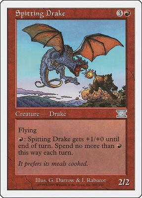 Spitting Drake card from Classic Sixth Edition