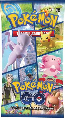 Pokemon GO Booster Pack card from Pokemon GO