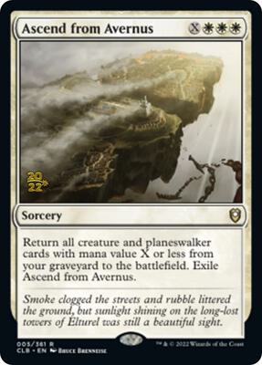 Ascend from Avernus card from Prerelease Cards